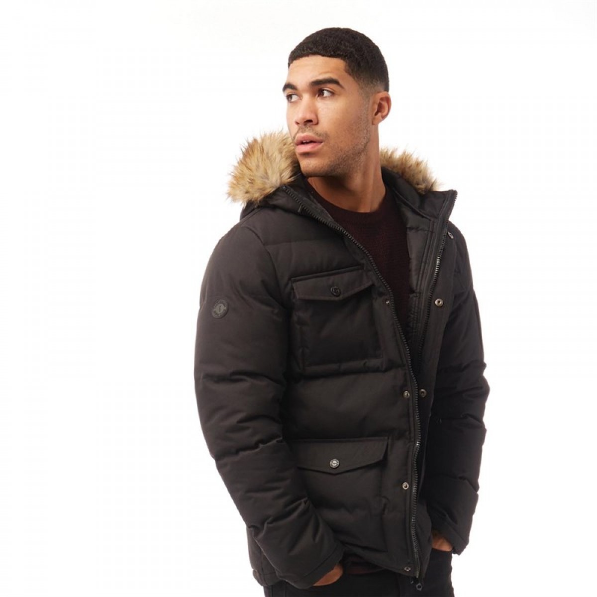 

Парка THREADBARE Carberry Black Black, XL (50)