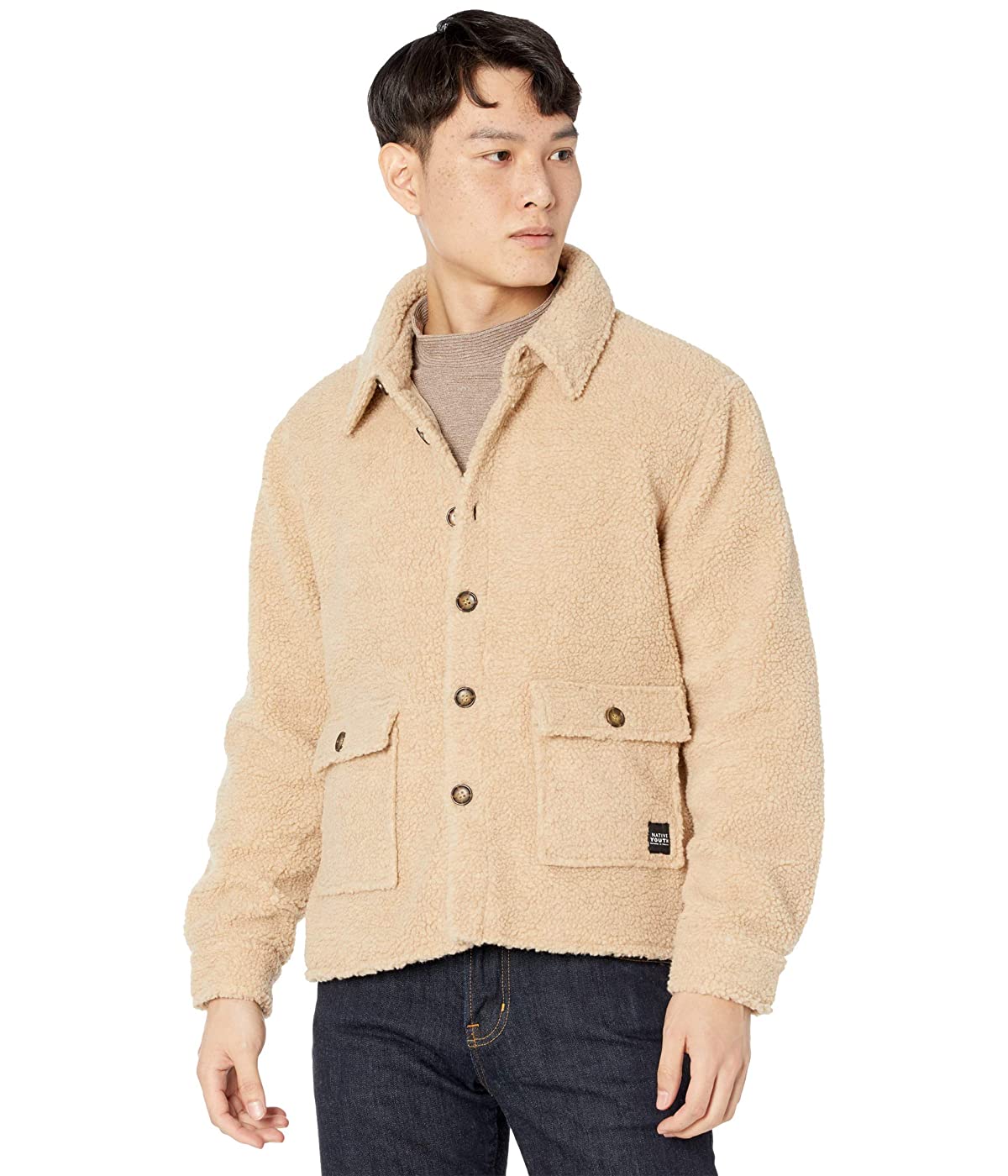 

Куртка NATIVE YOUTH Julian Sherpa Overshirt Beige,  (44, Куртка NATIVE YOUTH Julian Sherpa Overshirt Beige, S (44)