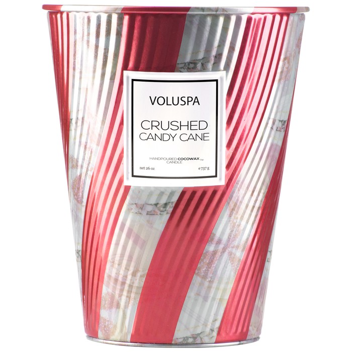 

Ароматическая свеча VOLUSPA Roses&Macaron Crushed Candy Cane 750g