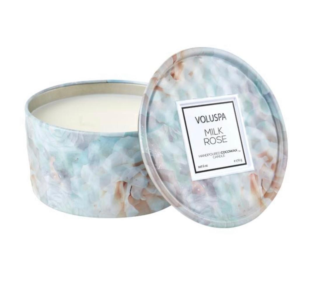 

Ароматическая свеча VOLUSPA Roses&Macarons Milk Rose 170g