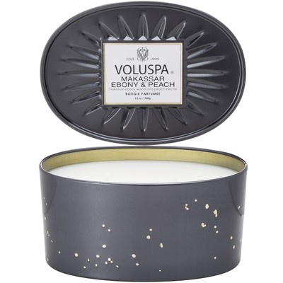

Ароматическая свеча VOLUSPA Vermeil Makassar Ebony&Peach 340g