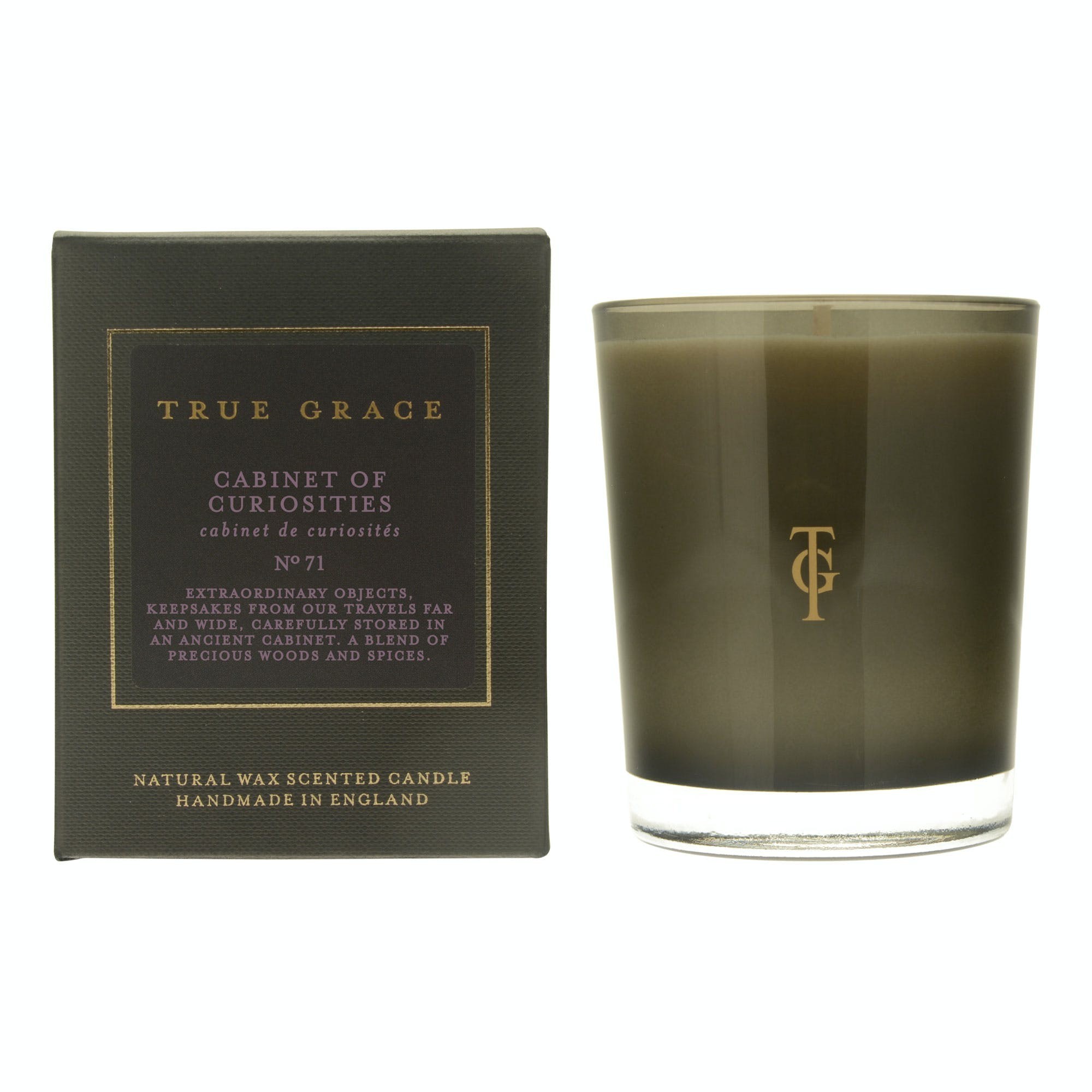 

Классическая ароматическая свеча TRUE GRACE Cabinet of Curiosites No71 190g