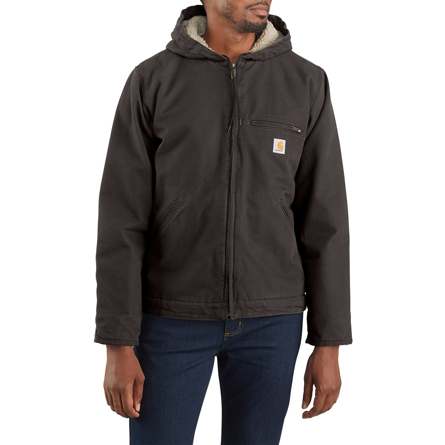 

Куртка Carhartt 104392 Bartlett - Sherpa Lined, Factory Seconds (For Big and Tall Men) Dark Brown,  (56, Куртка Carhartt 104392 Bartlett - Sherpa Lined, Factory Seconds (For Big and Tall Men) Dark Brown, 4XL (56)