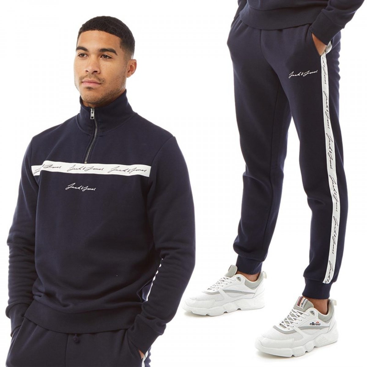

Спортивный костюм JACK AND JONES Jaxon Navy Blazer Navy,  (42, Спортивный костюм JACK AND JONES Jaxon Navy Blazer Navy, XS (42)