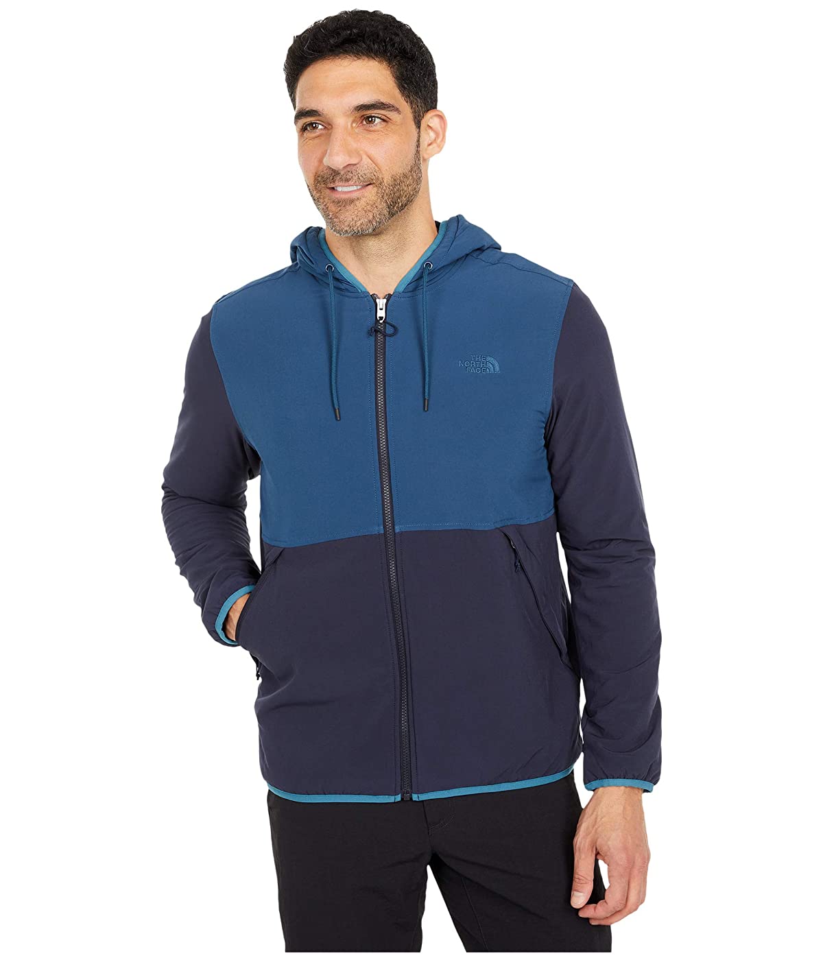 

Толстовка The North Face Mountain Sweatshirt Full Zip Blue Wing Teal/Aviator Navy, XXL (52)