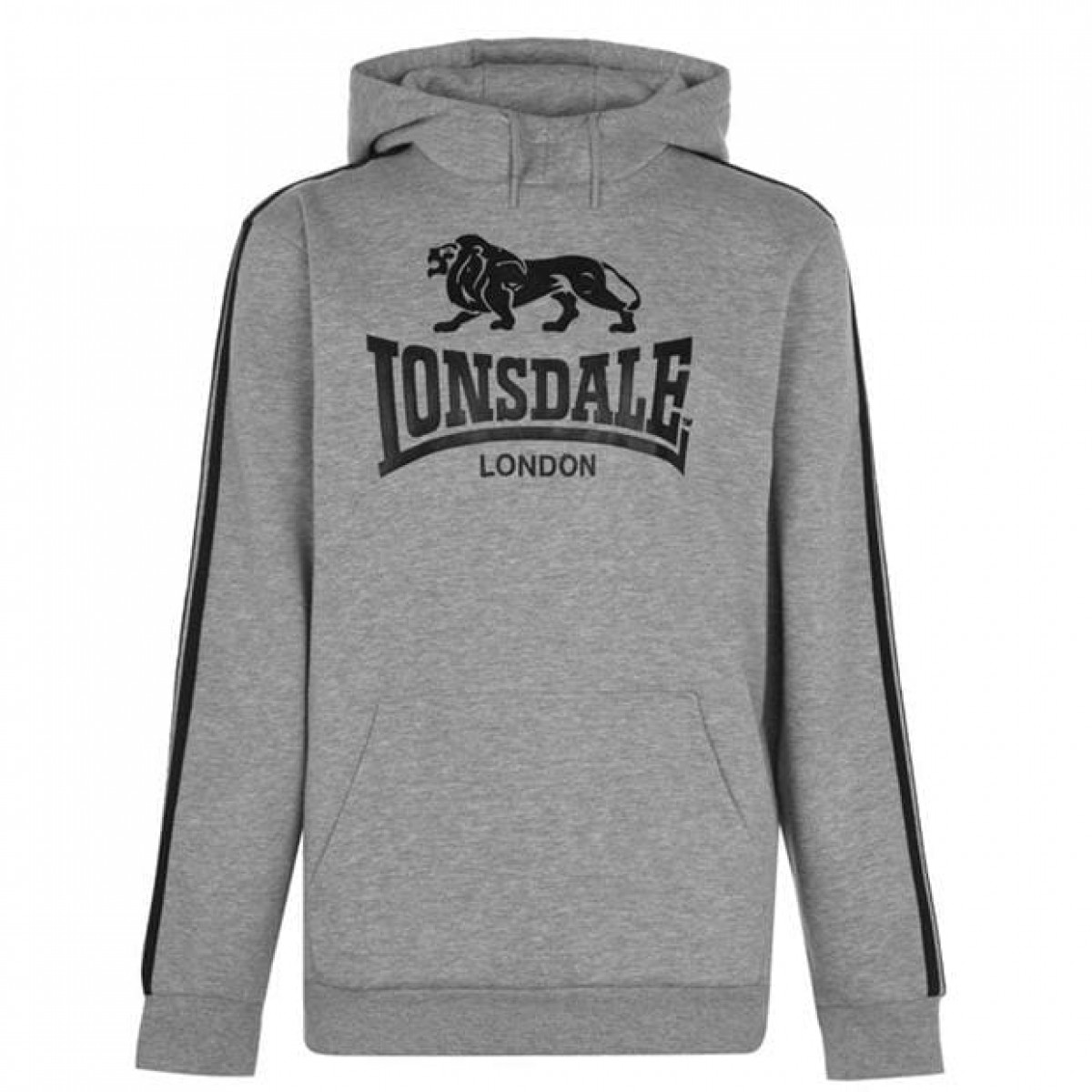 

Худи Lonsdale 2S OTH Grey Marl/Black, XXL (52)