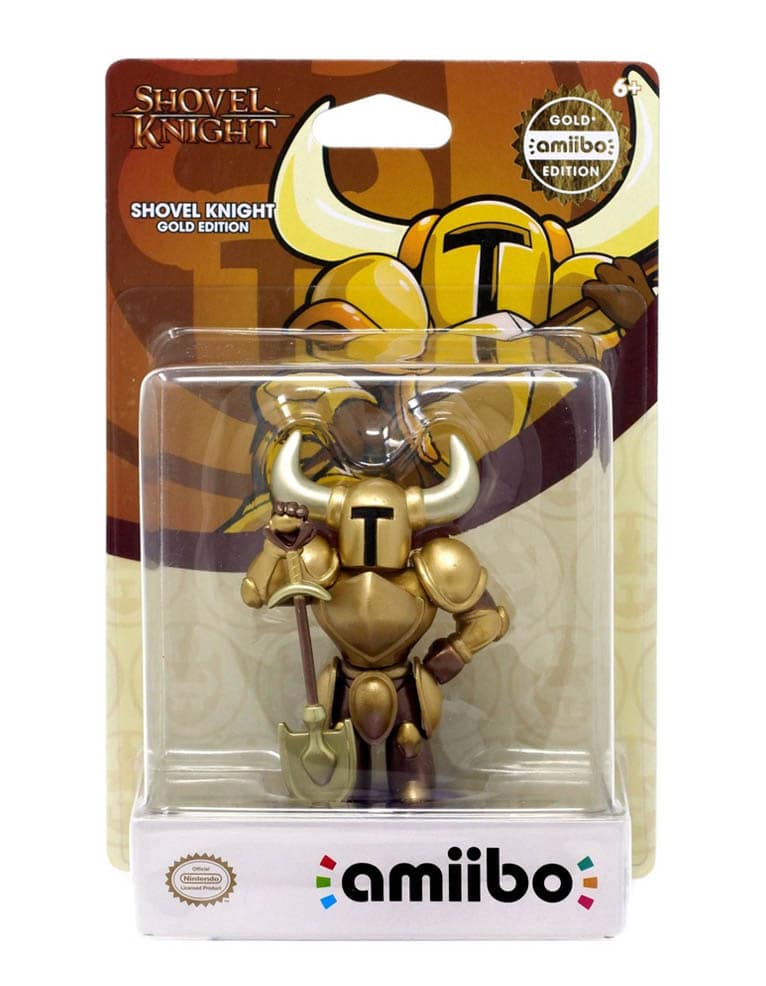 

Фигурка Nintendo Amiibo Shovel Knight Gold Edition