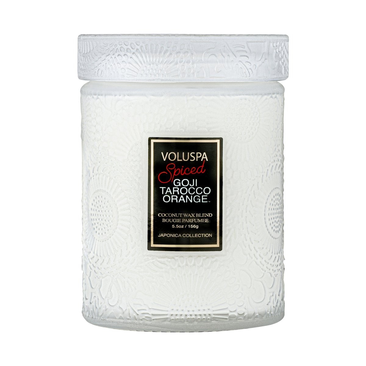

Ароматическая свеча VOLUSPA Japonica Spiced Goji Tarocco Orange 450g