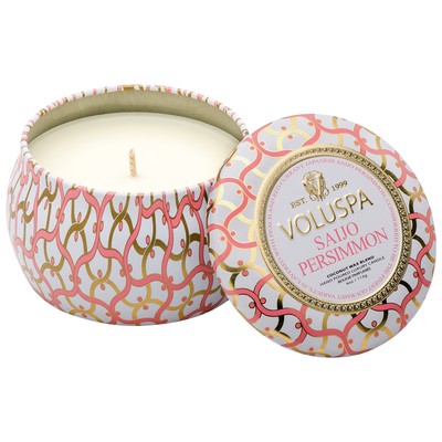 

Ароматическая свеча VOLUSPA Maison Blanc Saijo Persimmon 115g