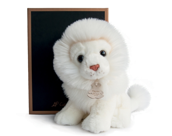 

Мягкая игрушка белый лев Histoire d'Ours 20см