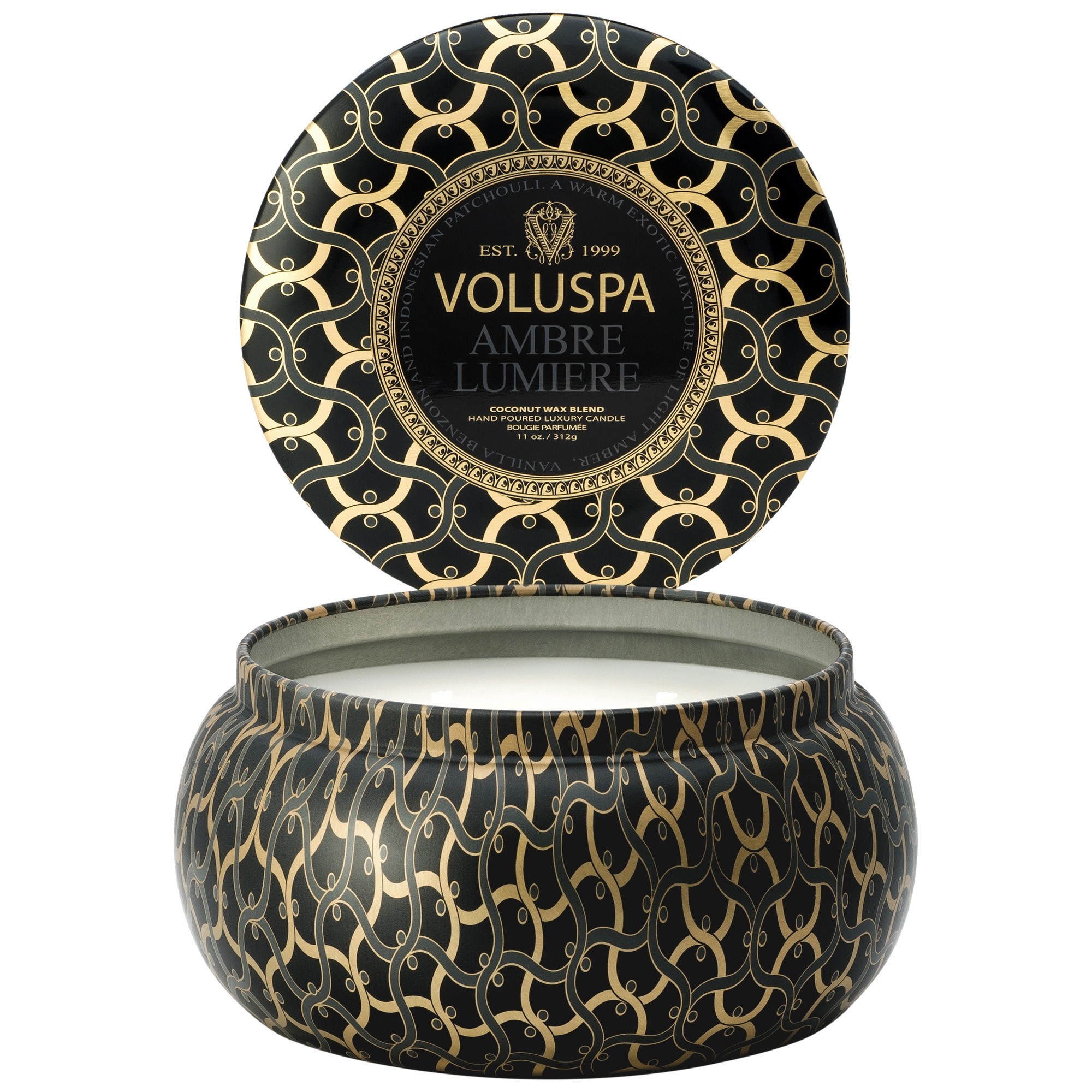 

Ароматическая свеча VOLUSPA Maison Noir Ambre Lumiere 315g