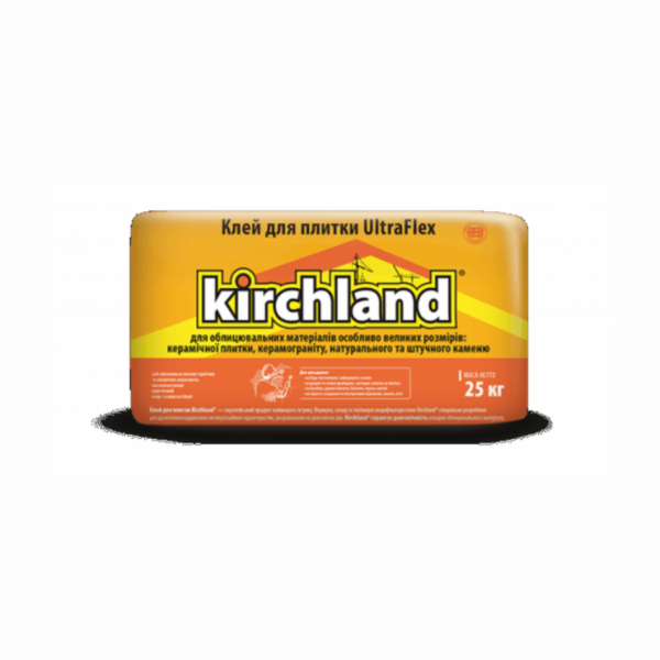 

Клей для плитки Kirchland UltraFlex 25кг