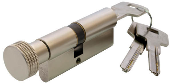 

Цилиндр дверной Mauer KC3-E1/E2 31/41=72mm кругл.ручка никель