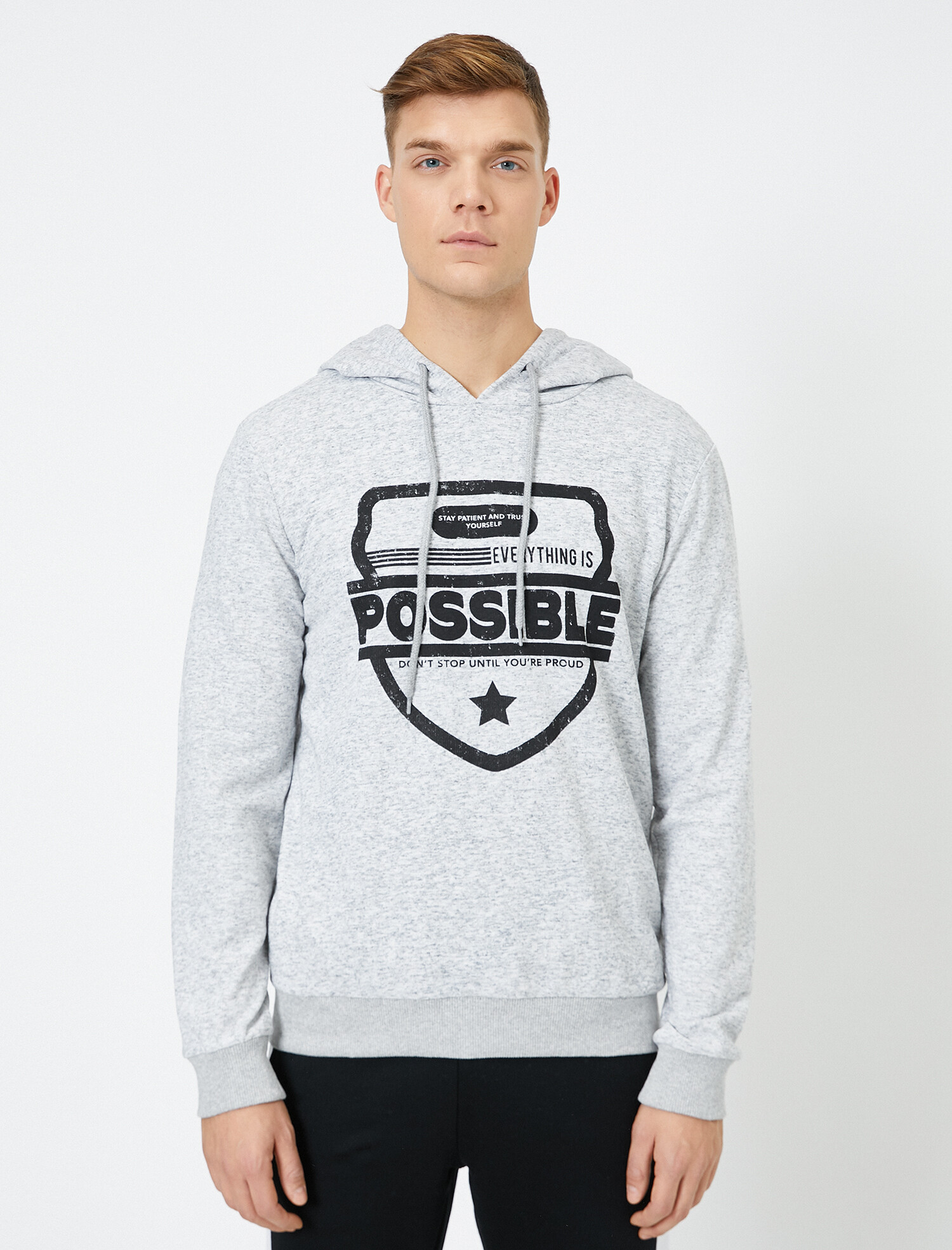

Худи Koton 0YAM71099LK-027 S Grey