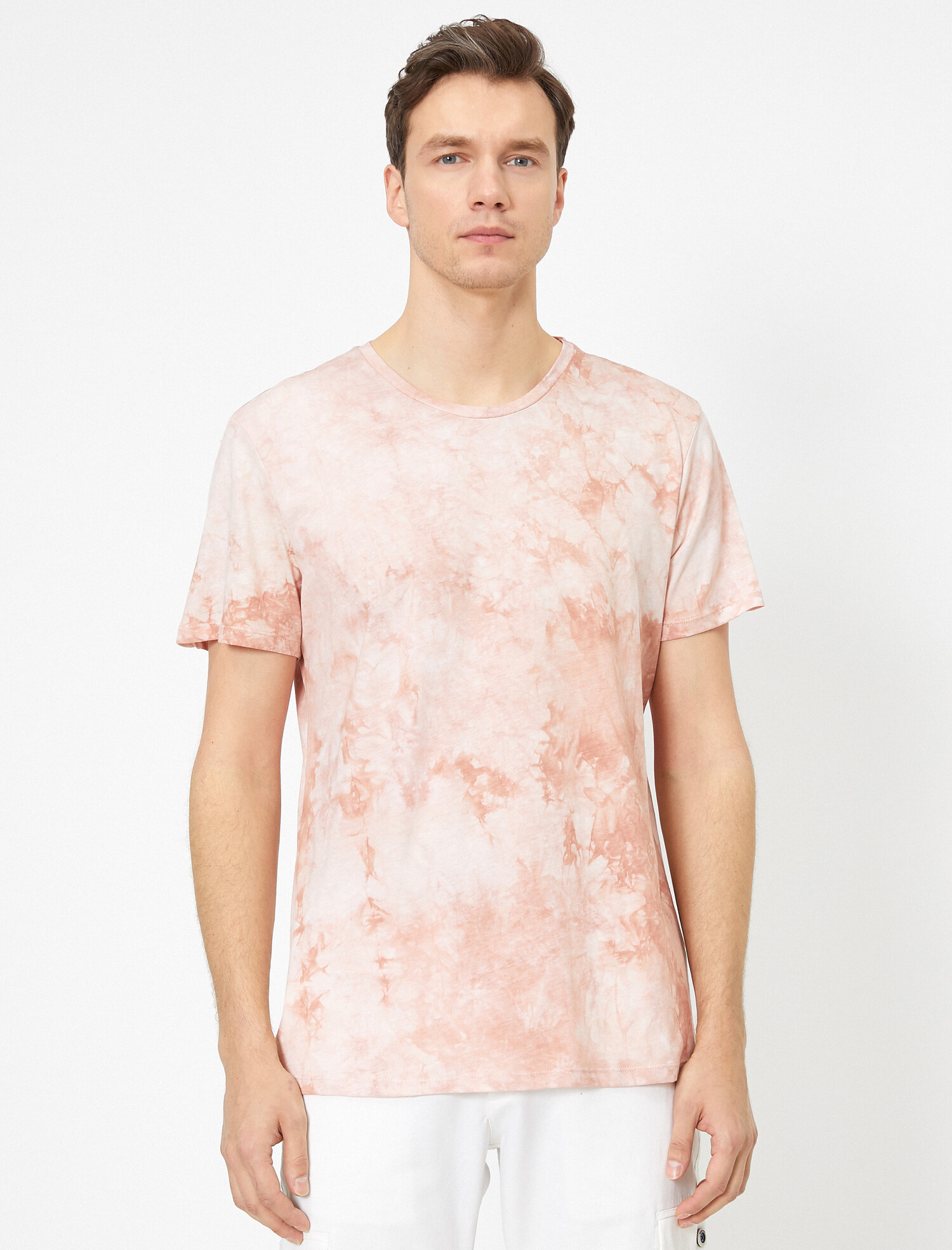 

Футболка Koton 0YAM11725LK-A04 XL Pink Design