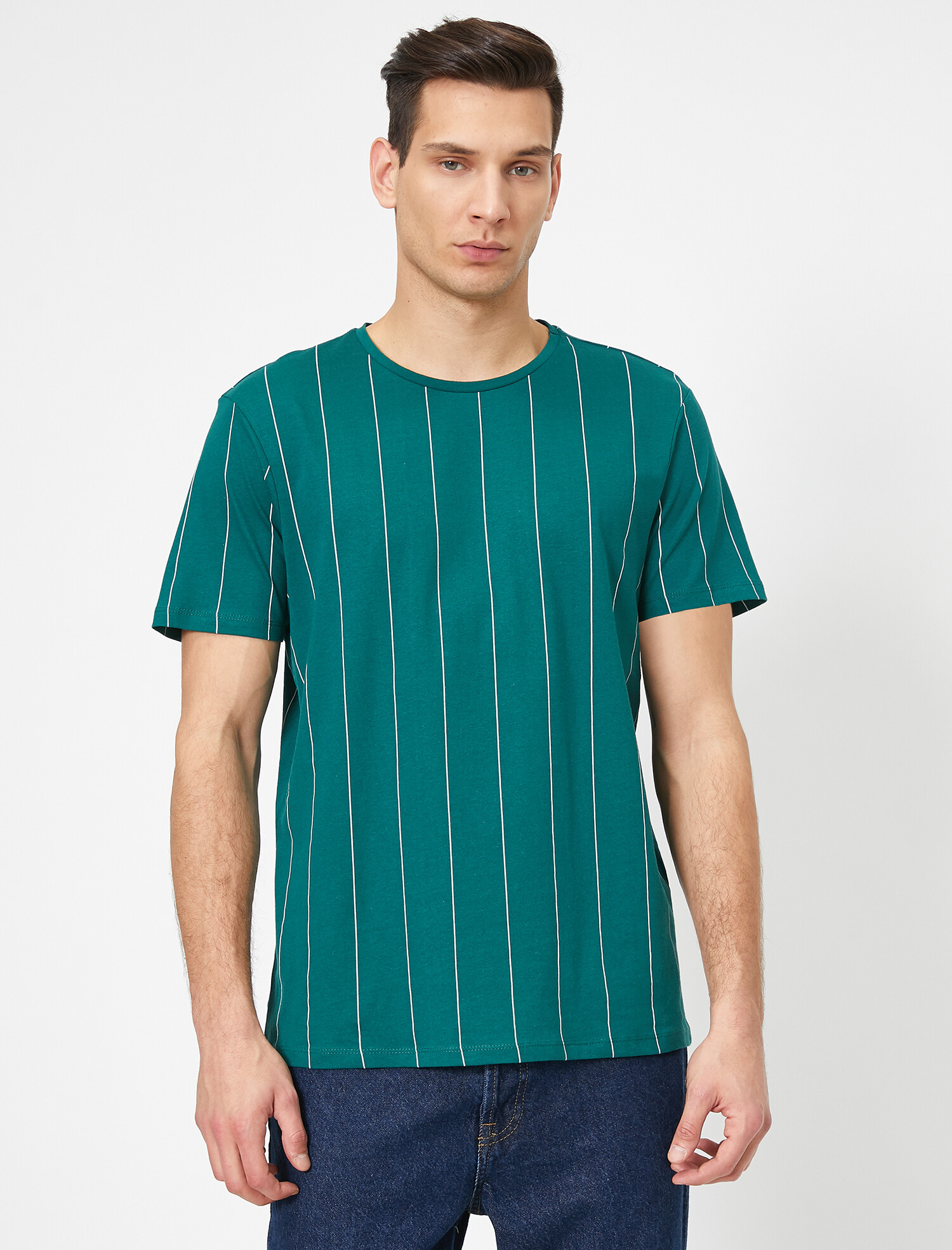 

Футболка Koton 0YAM14058OK-01A S Green Design