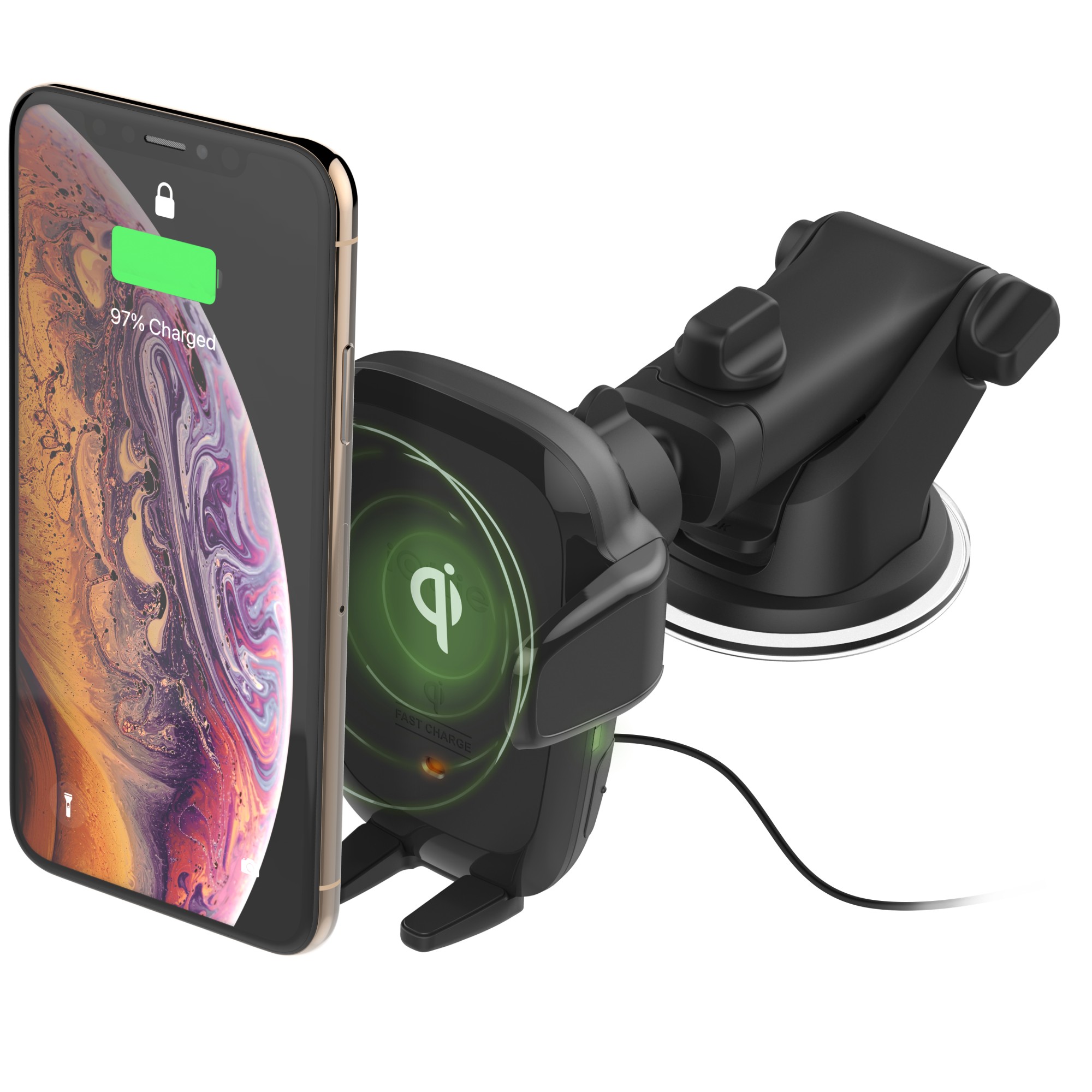 

Автодержатель для телефона iOttie Auto Sense Automatic Wireless Charging Dash Mount