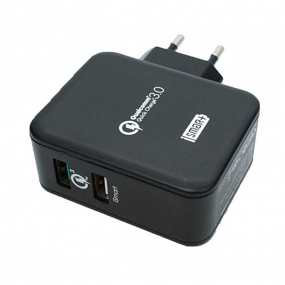 

RAVPower 30W Dual Port Qualcomm QC3.0 Wall Charger (RP-PC006BK)