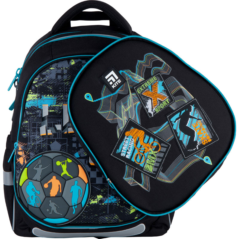 

Рюкзак Kite Education Let`s Go ортопед спина 750 г 18 л 38x28x16 см (47361)