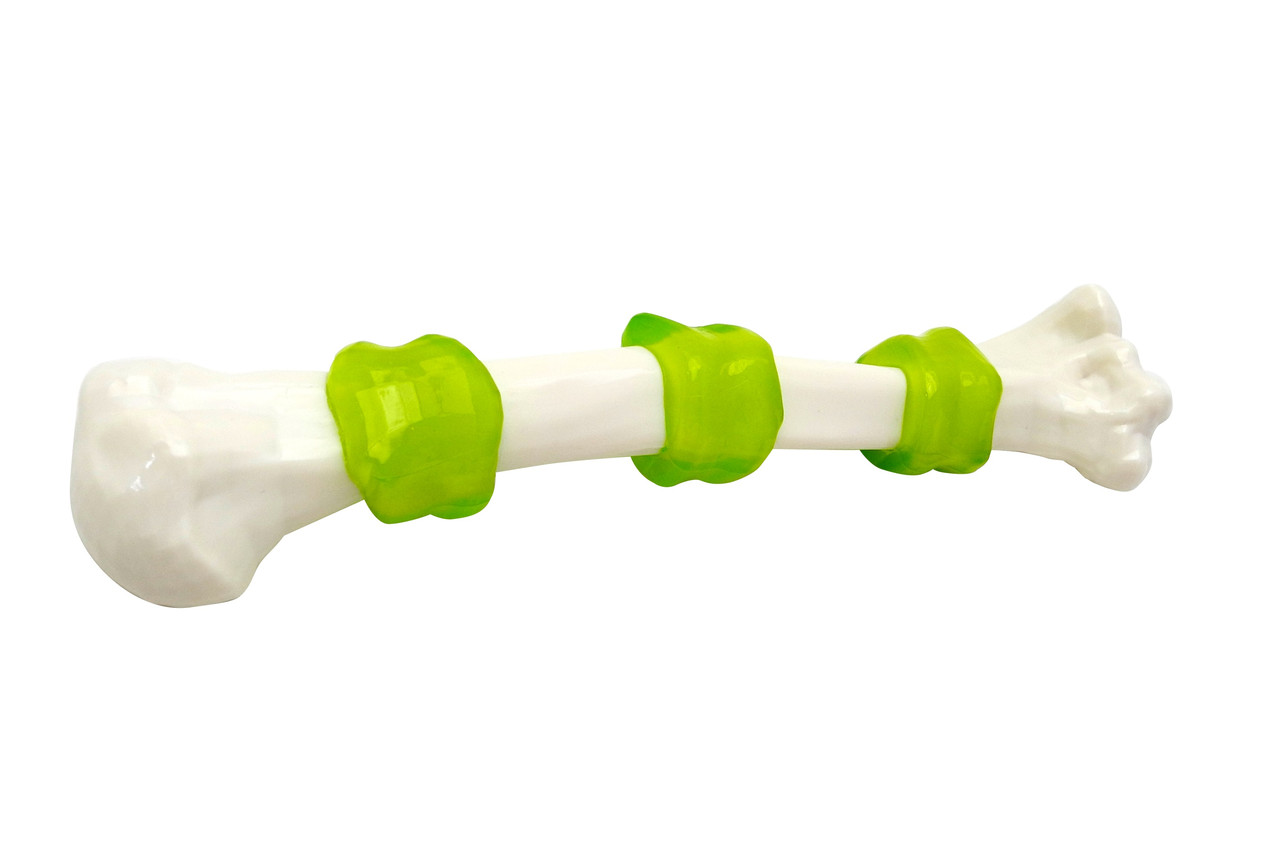 

Игрушка GimDog Интерактивная косточка с ароматом бекона, 25.4 см