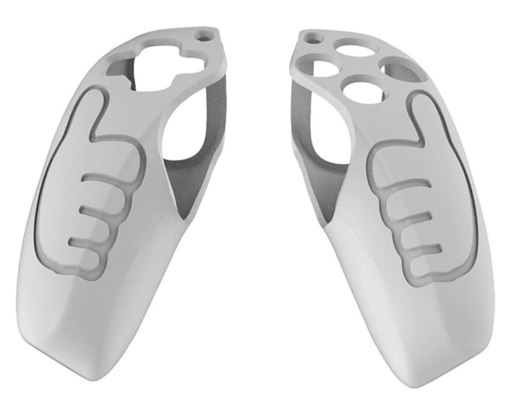

Силиконовый GripCase чехол на ручки для геймпада DualSense PS5 White