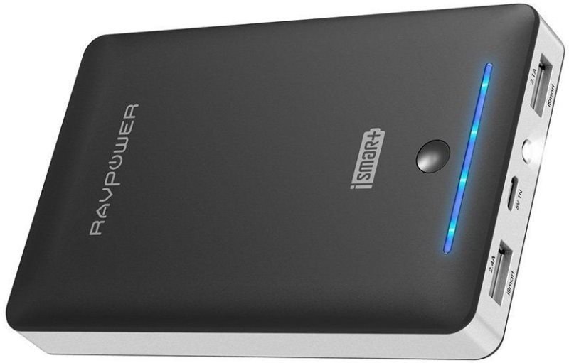 

УМБ RAVPower 16750mAh, 4.5A Dual USB Output Portable Charger External Battery Power Bank, Black (RP-PB19BK)