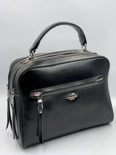 

Сумка из кожи Диана черная