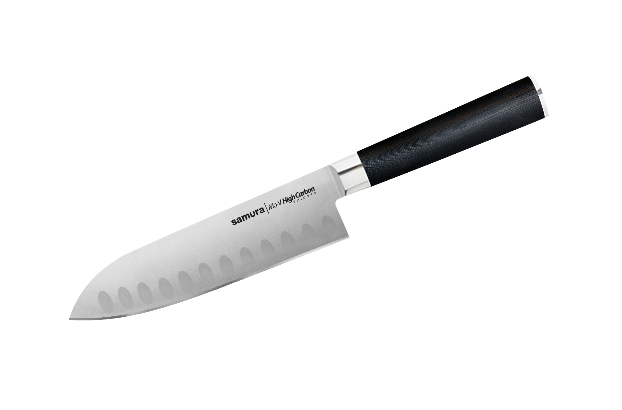 

Нож кухонный Samura Mo-V Сантоку 138 мм (SM-0093)