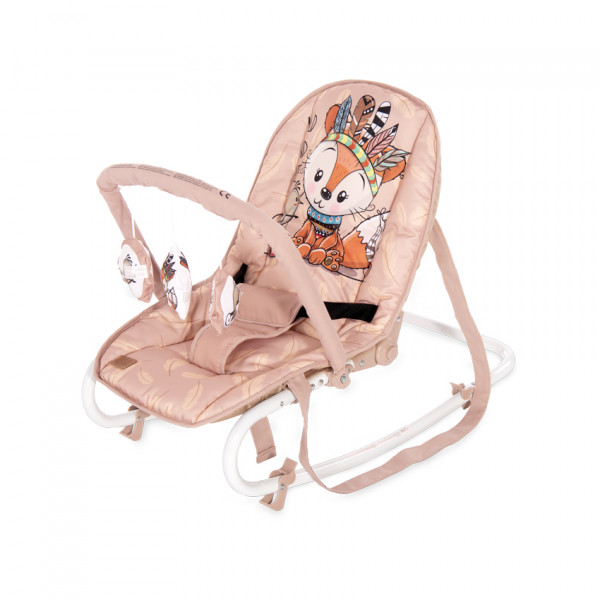 

Шезлонг - качалка Lorelli ROCK STAR Beige Foxy (23614)