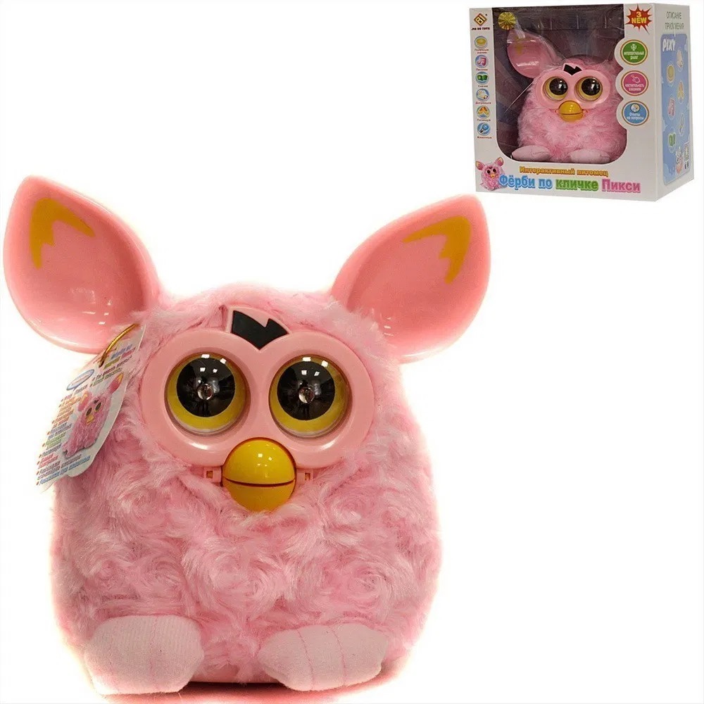 

Интерактивная игрушка FERBY Rich Toys питомец Ферби по кличке Пикси Розовая