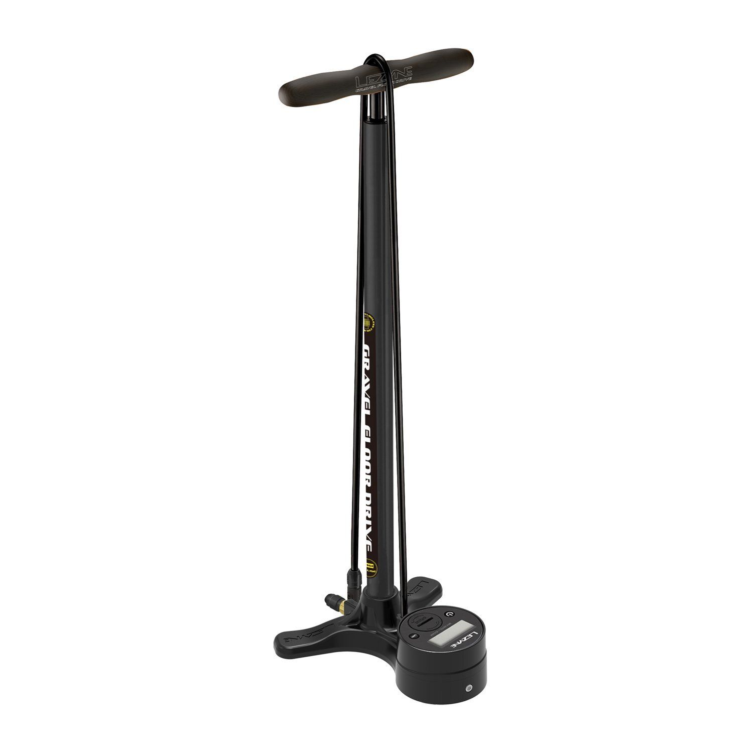 

Підлоговий насос Lezyne GRAVEL DIGITAL DRIVE Чорний матовий 100psi Y14 (4710582 542039)