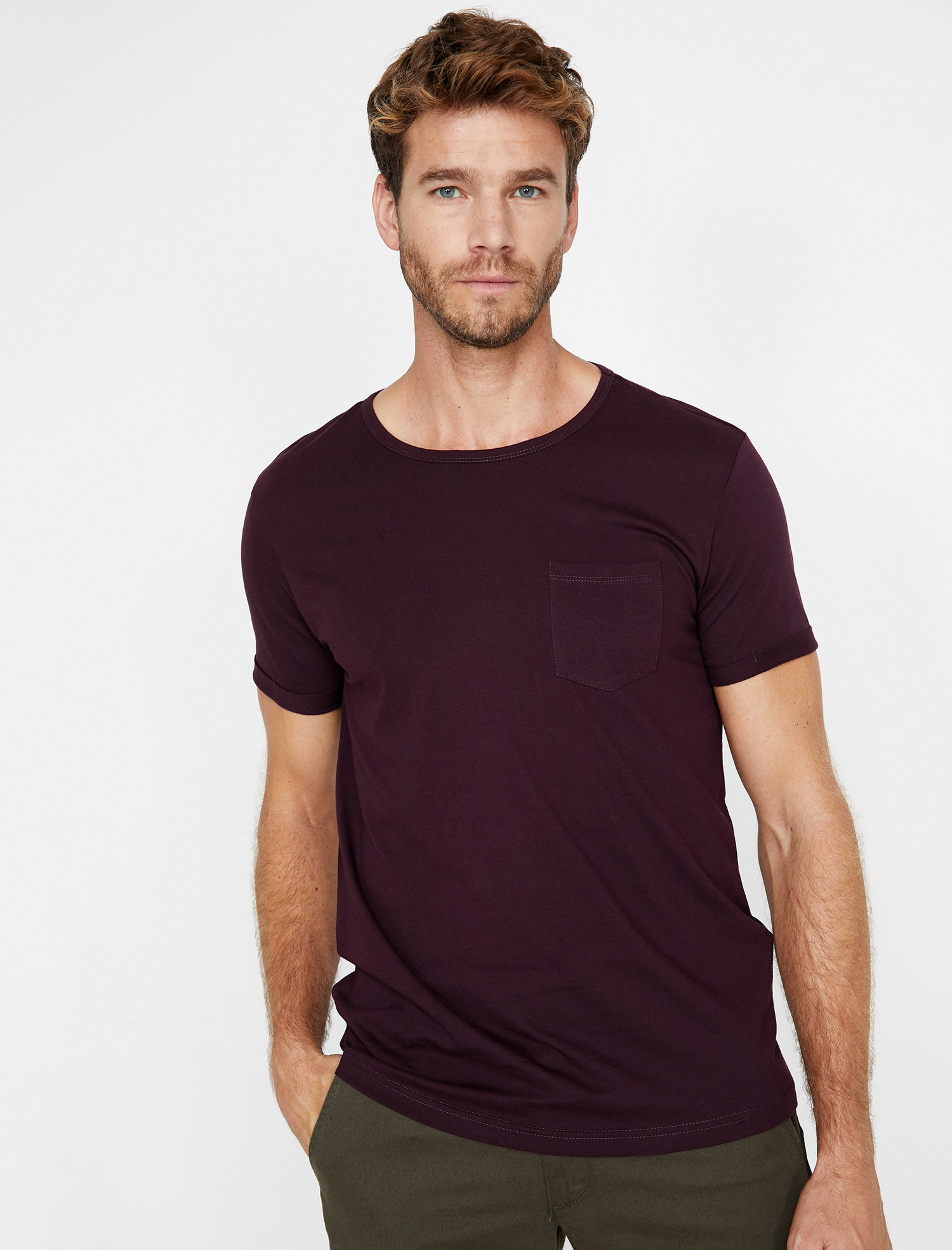 

Футболка Koton 9KAM12317LK-335 XS Aubergine