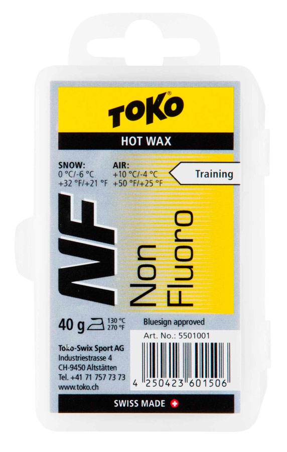 

Воск Toko для лыж и сноубордов NF Hot Wax yellow 40g