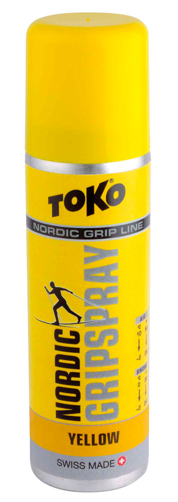 

Мазь-спрей Toko для лыж и сноубордов Nordlic Grip Spray yellow 70ml
