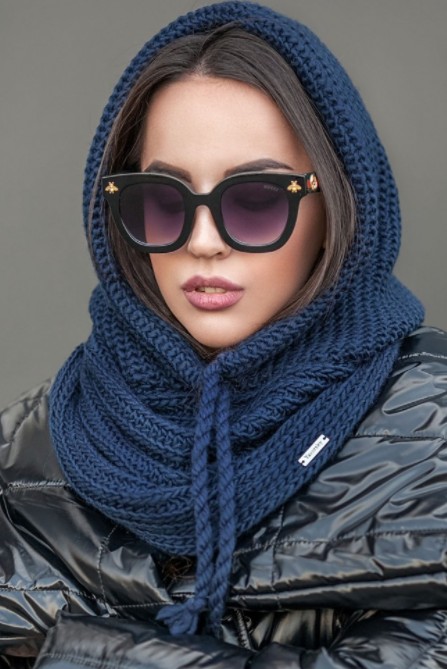 

Шапка-капор Yavor Fashion 118 Темно-синий