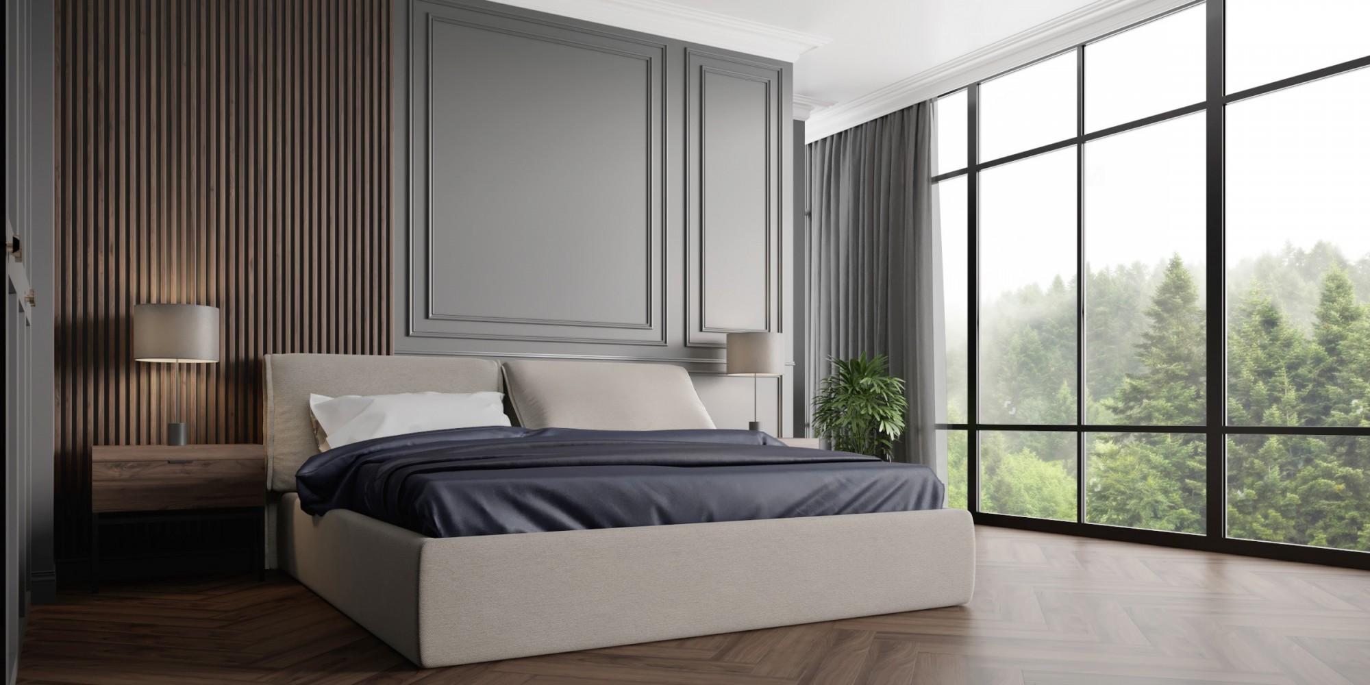 

Ліжко Woodsoft Savona 160*200 см без підйомного механізму