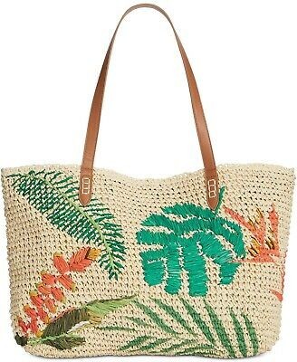 

Сумка INC Large Tropical Straw Tote - Sea / Natural цветной,10005446100
