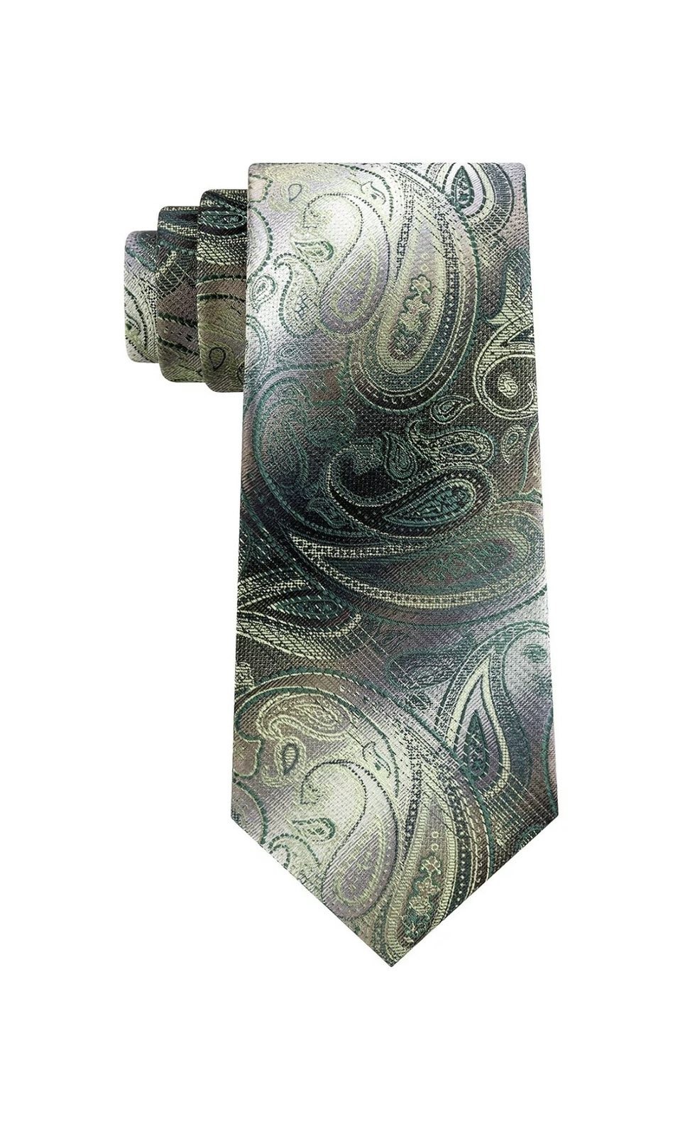 

галстук с принтом пейсли и шелком от Van Heusen Howie S20273 зеленый