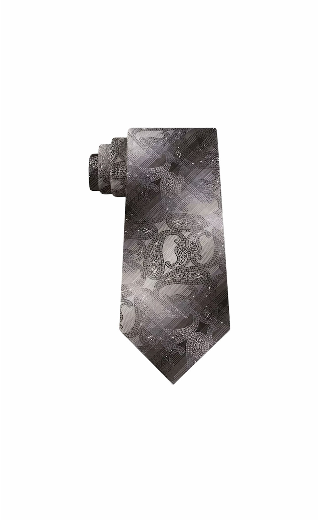

Галстук с принтом пейсли и шелком от Van Heusen Howie S20267 серый