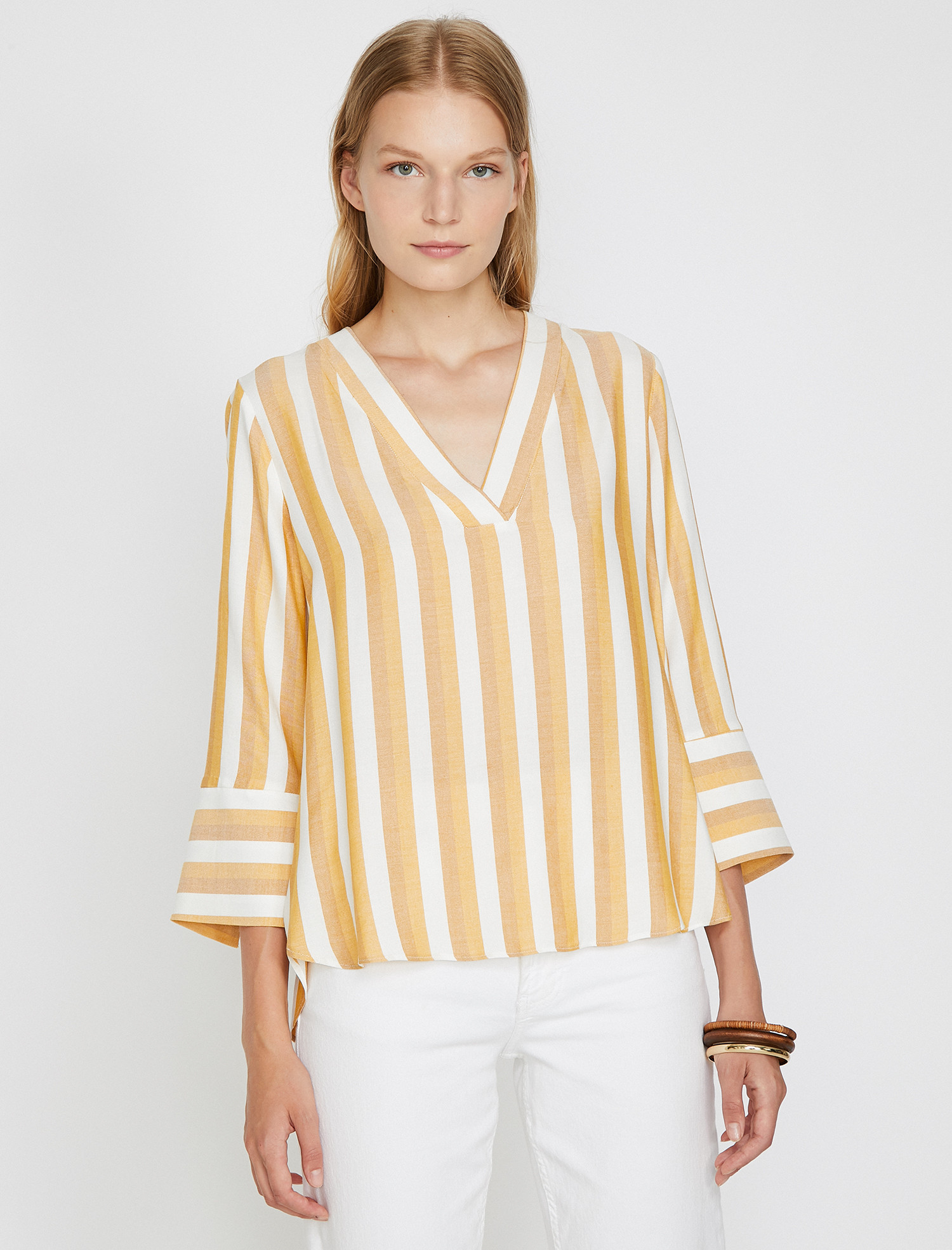 

Блузка Koton 0KAK68948PW-J59 36 Mustart Stripe