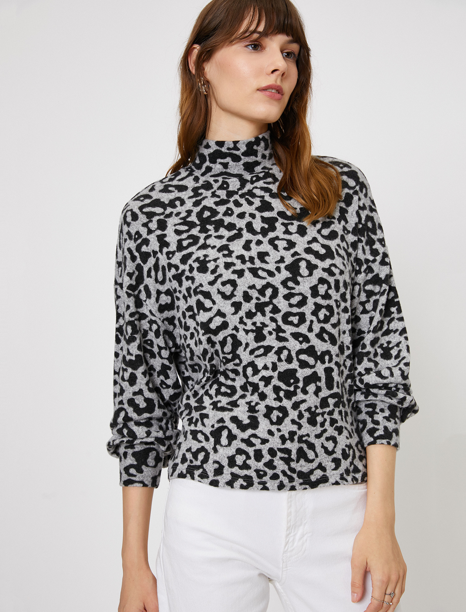 

Свитер Koton 0KAK13078EK-LD5  Leopar Patterned, Свитер Koton 0KAK13078EK-LD5 S Leopar Patterned