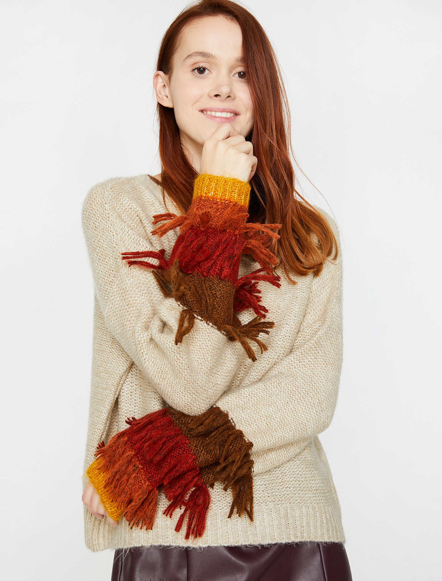

Джемпер Koton 0KAL98292HT-540 M Brown