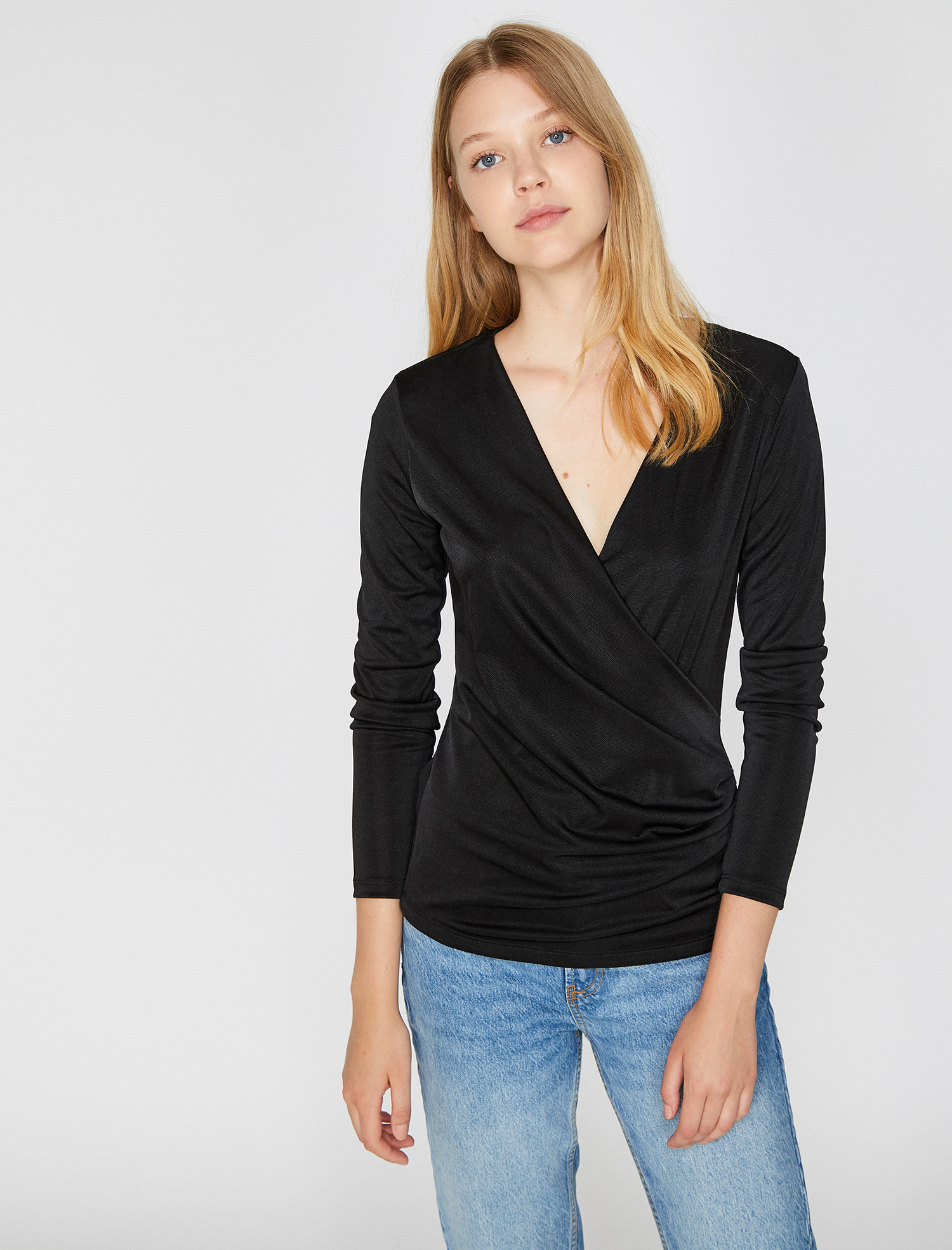 

Футболка Koton 0KAK13374EK-999 XXL Black