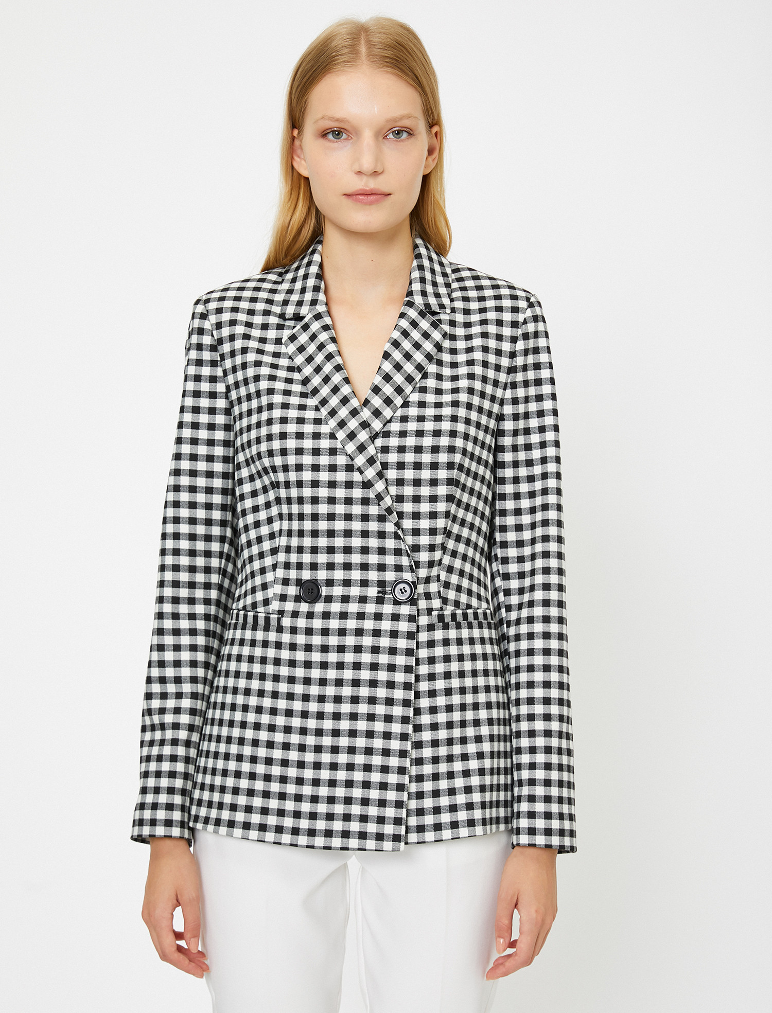 

Пиджак Koton 0KAK52059UW-T16 40 Black Check