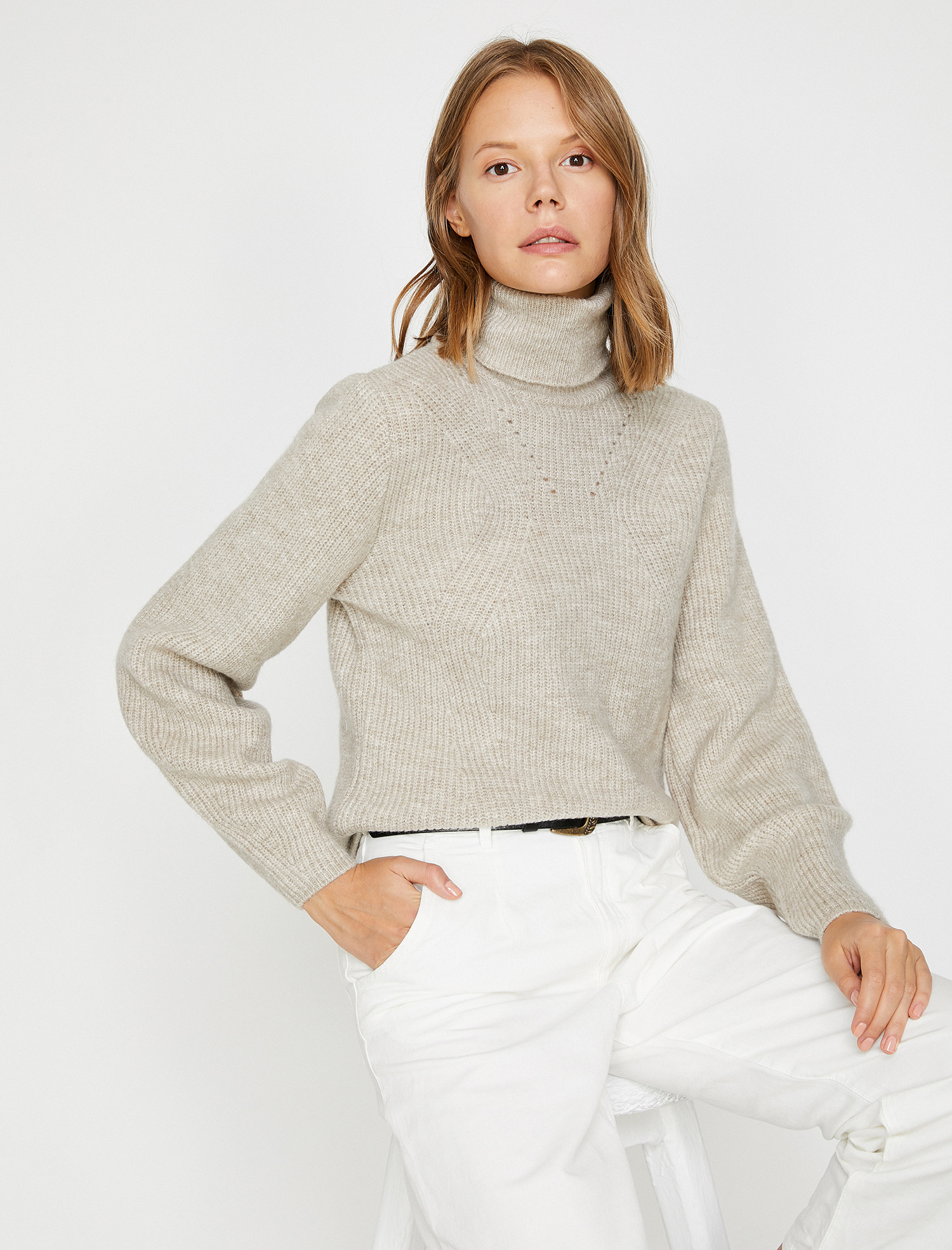 

Свитер Koton 0KAK94866OT-057 S Beige