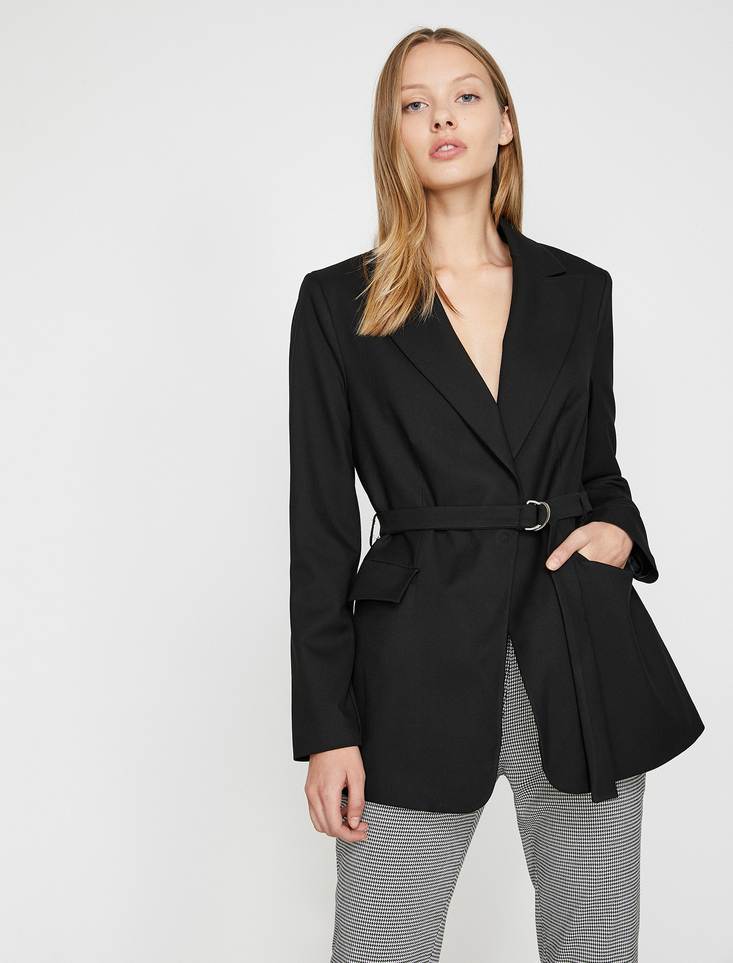 

Пиджак Koton 0KAK52192UW-999 34 Black