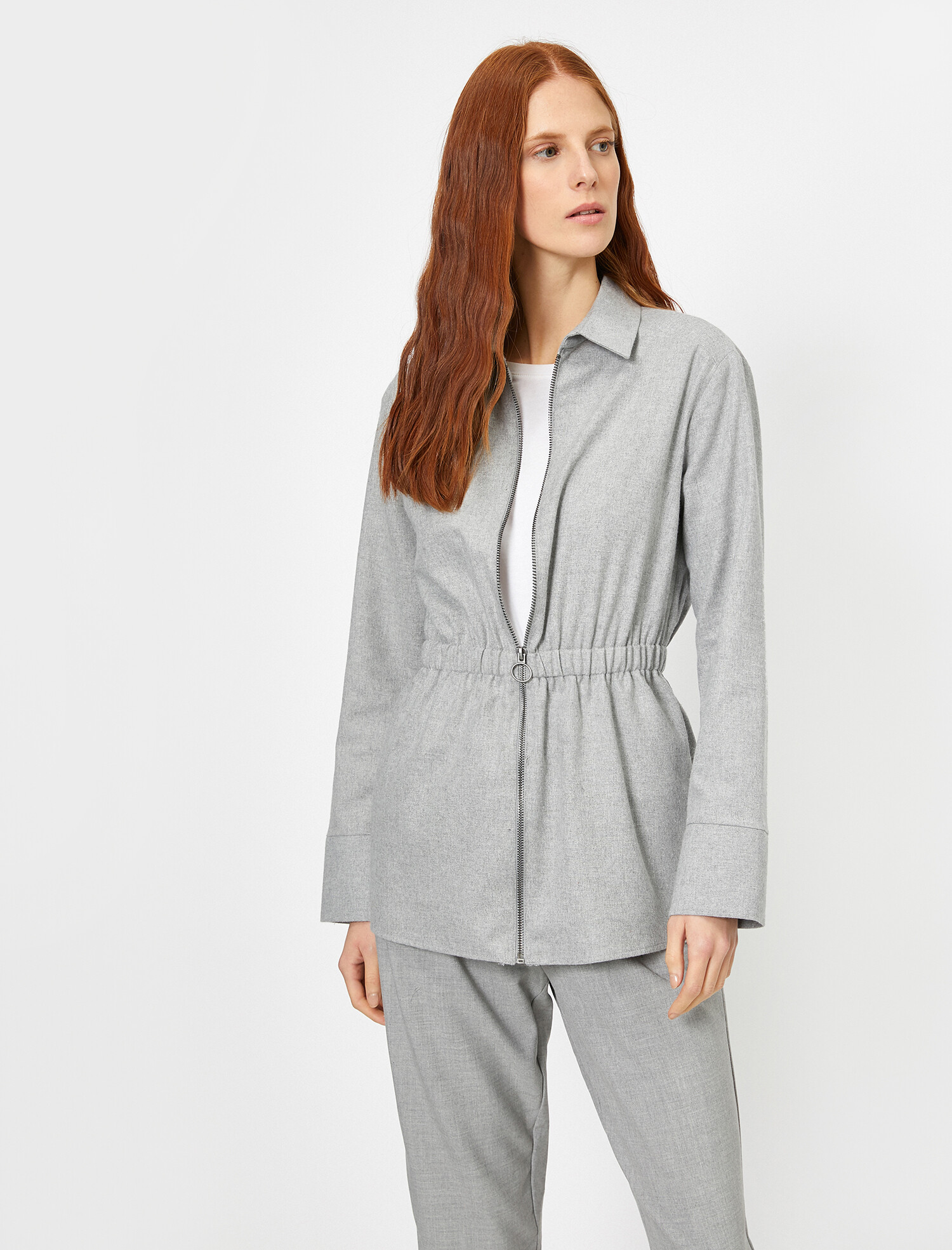 

Ветровка Koton 0KAK66980IW-027 40 Grey