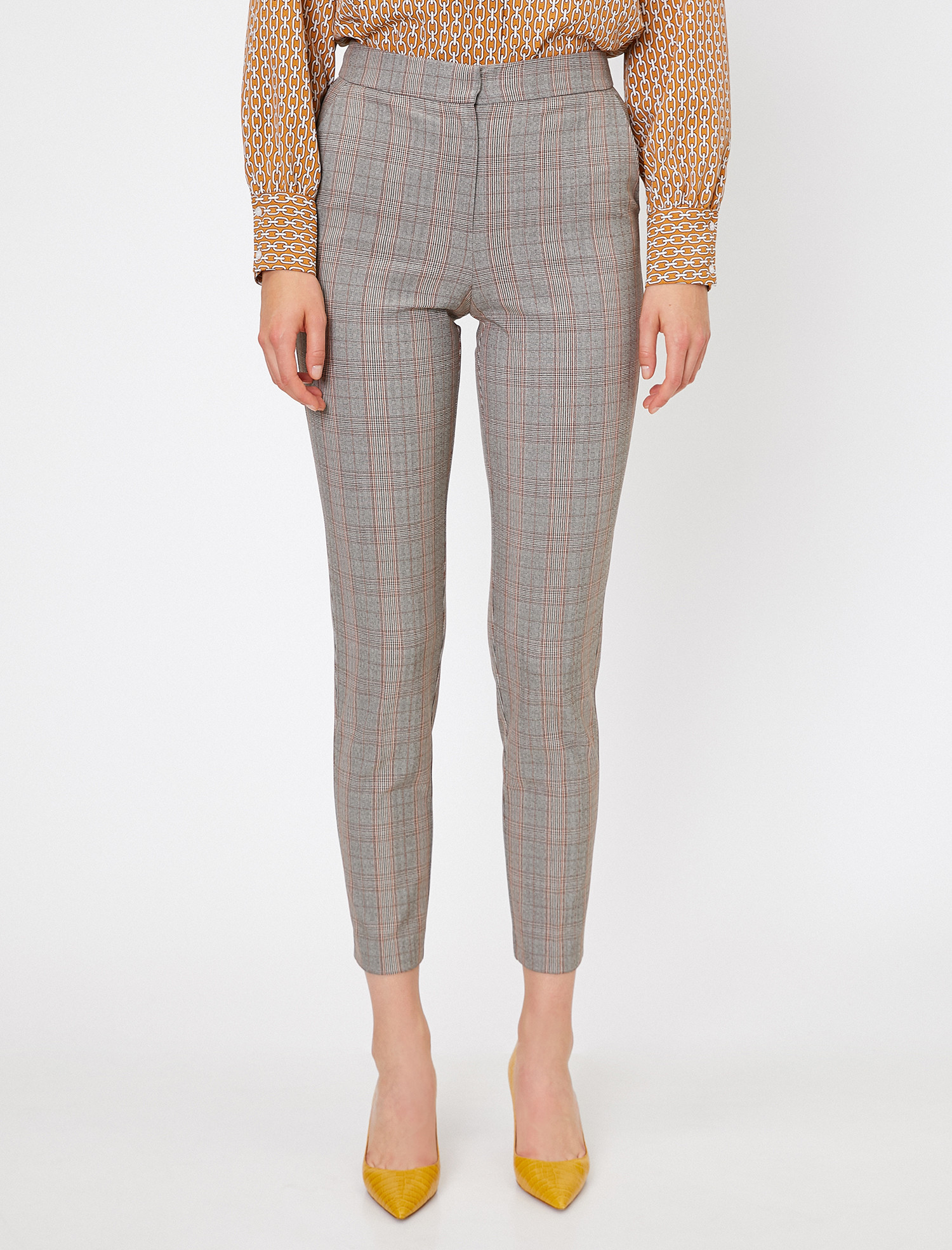 

Брюки Koton 0KAK42279UW-R29 36 Brown Check