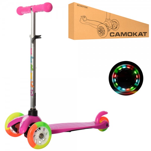 

Самокат iTrike BB 3-013-4-A-P Розовый (BAM003215)