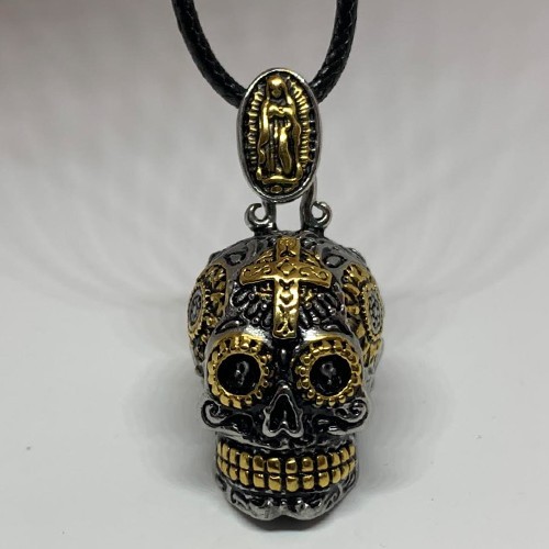 

Кулон на шею Luxury в виде черепа Skull of Faith в подарочной упаковке